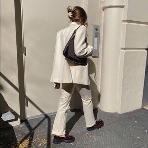 Gucci Bardot Gg Large vintage Monogram Canvas bag